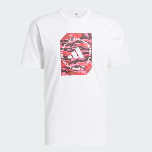 ADIDAS M C CAMO BOX T WHITE JI6763
