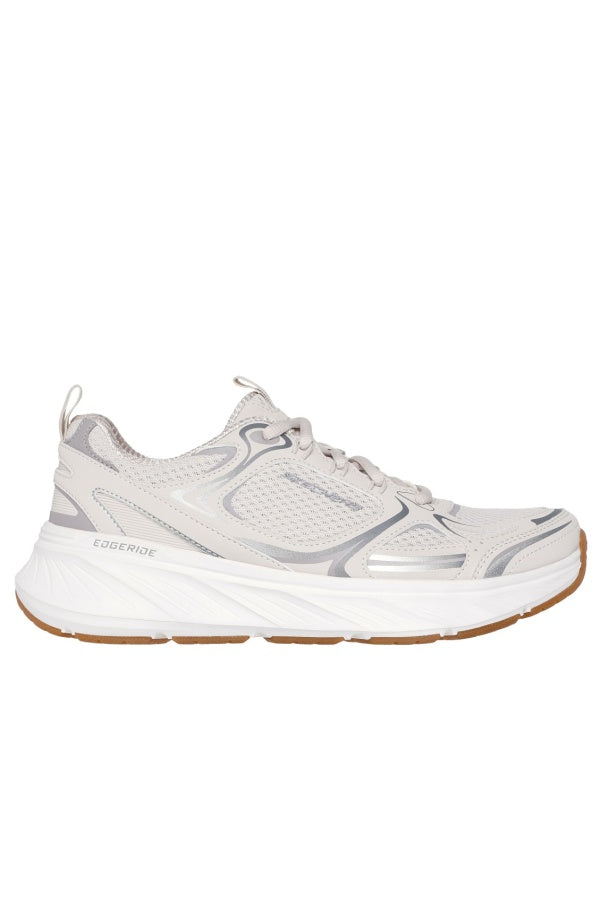 Skechers Edgeride Silver Eclipse Sneakers Unisex Argento