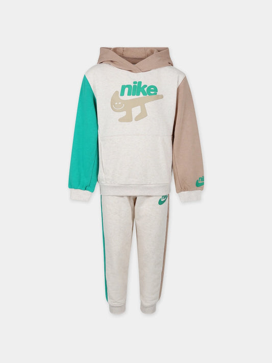 NIKE COLOR BLOCKED JOGGER SET 86L805-W67