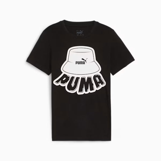 PUMA ESS+ MID 90S GRAPHIC TEE B BLACK 679720-01