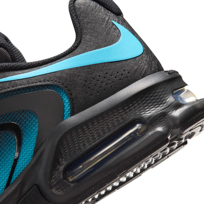 Nike Air Max Fire IR0819-014 – Nero Black Gamma Blue Metallic Silver, Sneakers Running Uomo in Mesh Traspirante con Ammortizzazione Air, Scarpe Sportive