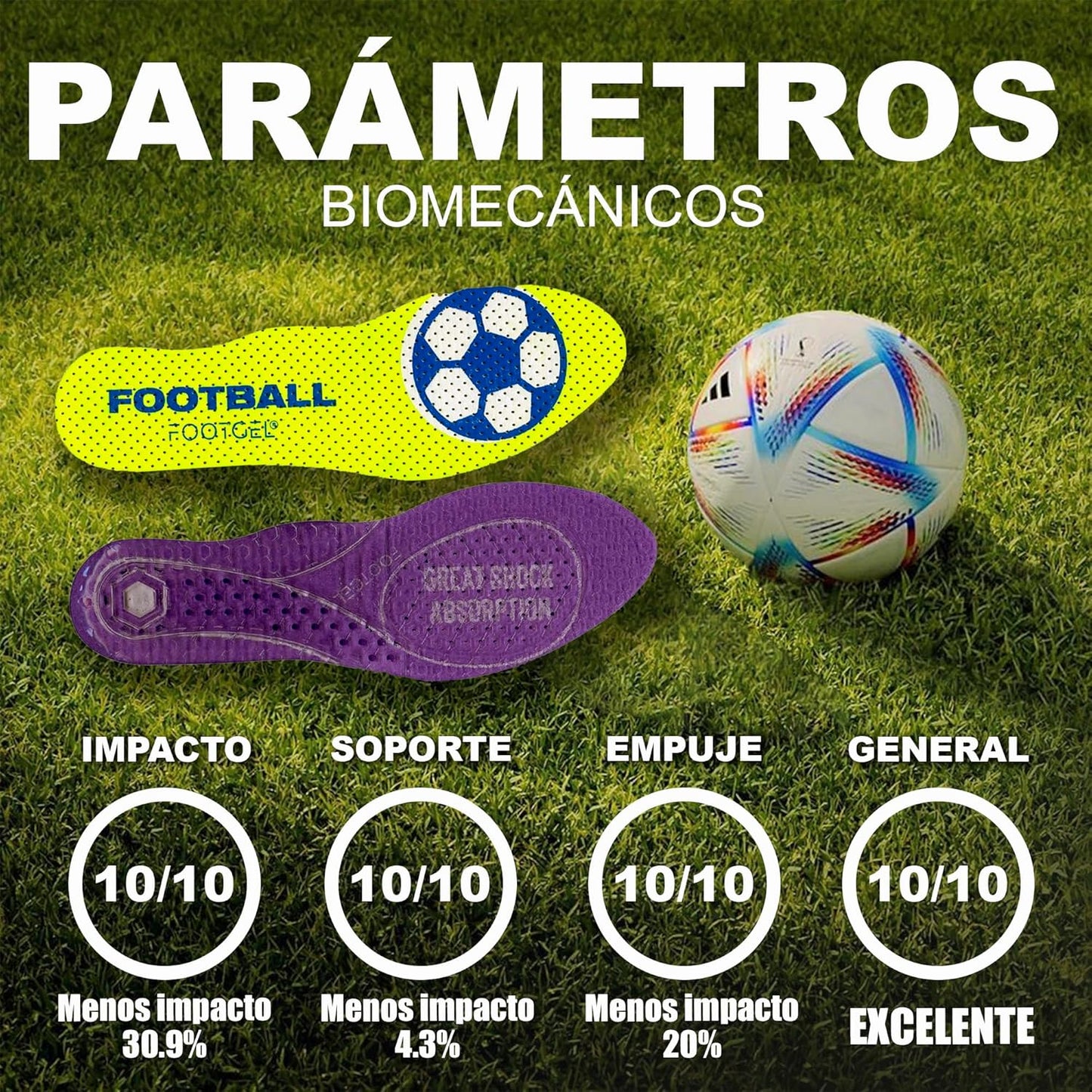 FOOTGEL PLANTILLAS FOOTGEL FOOTBALL FGFUT20231010