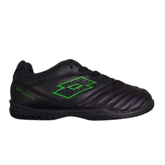 JUNIOR	INDOOR	STADIO 705 ID JR	ALL BLACK/ALL BLACK/SPRING GREEN 219710-AS7