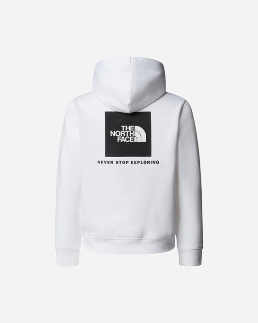 THE NORTH FACE TEEN BOX NSE REGULAR HOODIE TNF WHITE/TNF BLACK NF0A89H9LA91