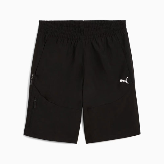 PUMA PUMATECH CARGO WOVEN SHORTS 9" BLACK 684610-01