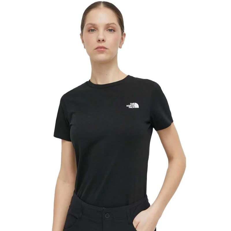 The North Face W Evolution Dome Slim SS Tee Nero