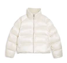 PUMA SHINY PUFFER JACKET ALPINE SNOW 626514-87