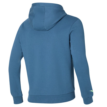 Mizuno Athletic Graphic Hoody – Blu Petrolio