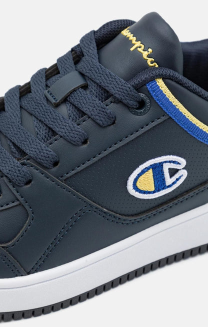 CHAMPION RD18 B GS LOW LOW CUT SHOE NNY/YELLOW/RBL S32407-BS506
