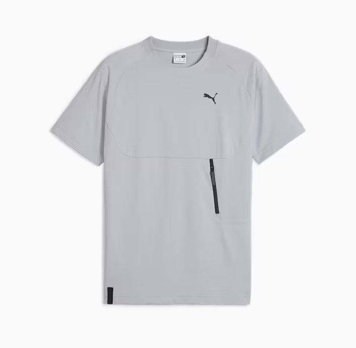 PUMA PUMATECH POCKET TEE GRAY FOG 624379-63