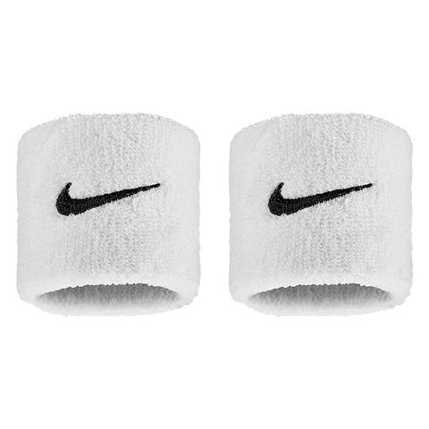 NIKE SWOOSH WRISTBANDS WH/BK N1012405101OS