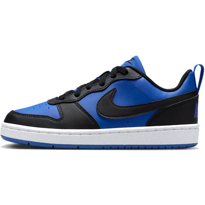 NIKE COURT BOROUGH LOW RECRAFT GS GAME ROYAL/BLACK-WHITE HM6293-480