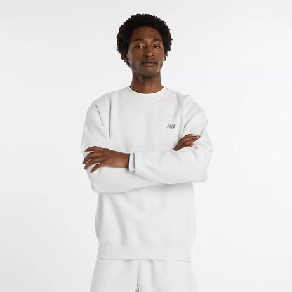 NEW BALANCE LINEAR GRAPHIC FLEECE CREW - REFLECTION MT53529RFN