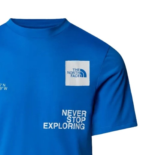 The North Face Mountain Foundation Tee Uomo Royal