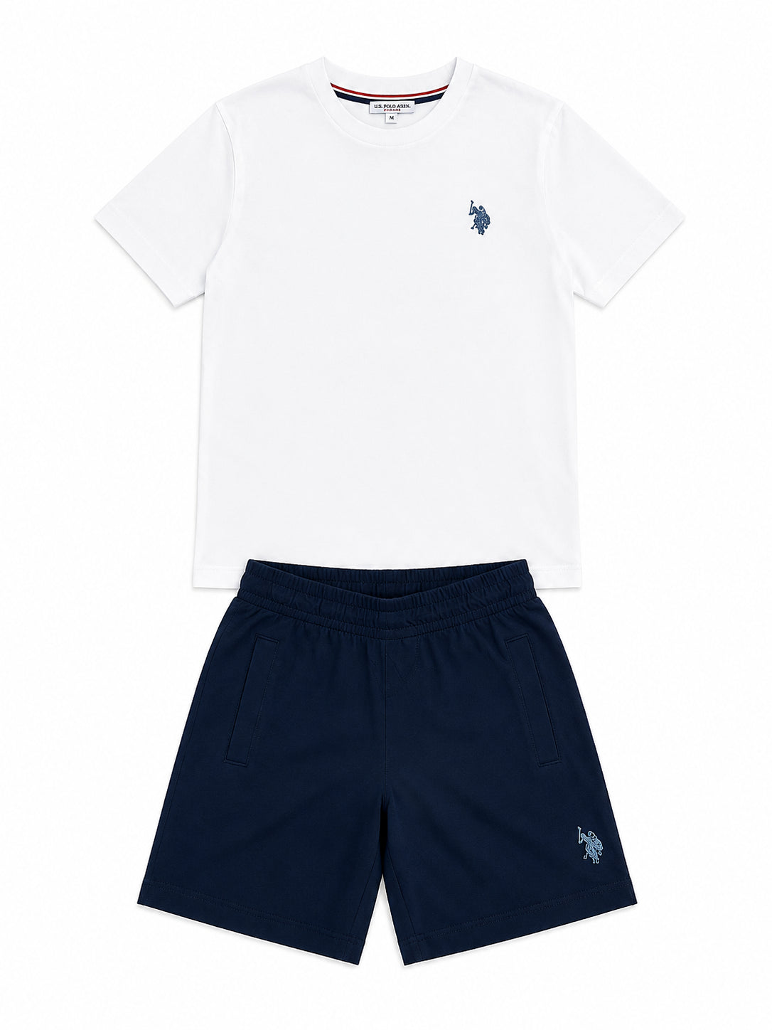 U.S. POLO SET 5 - TSHIRT + SHORT US43532005-507
