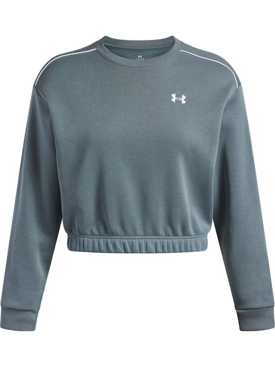 UNDER ARMOUR RIVAL FLEECE PIPED CREW 6007035-587