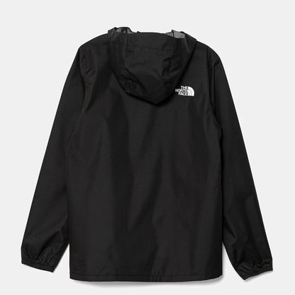 THE NORTH FACE TEEN ZIPLINE RAIN JACKET TNF BLACK NF0A8B7ZJK31