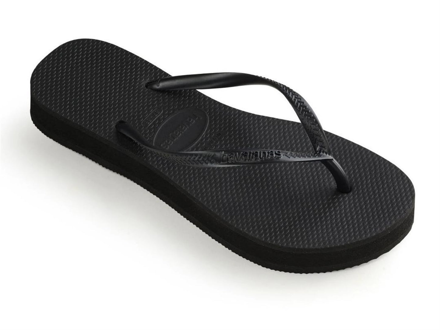 Havaianas SLIM FLATFORM BLACK  BLACK 4144537-0090
