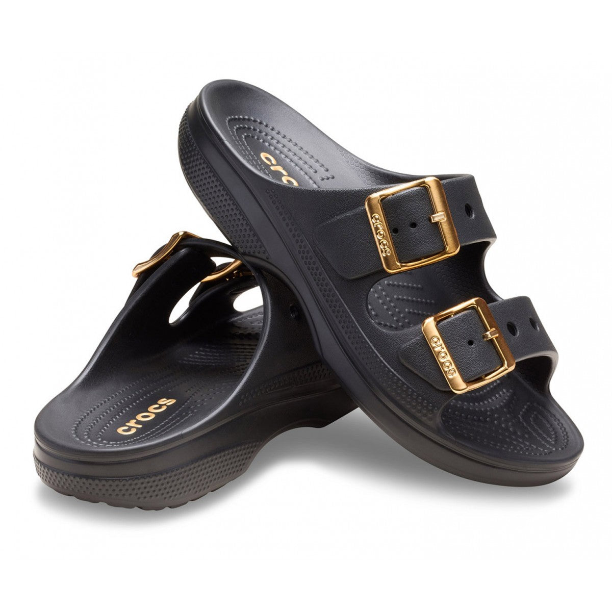 Crocs Saturday Metallic Buckle SndlW 213316-BLK