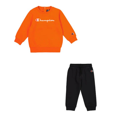 CHAMPION CREWNECK SUIT TNT/NBK 306899-OS014