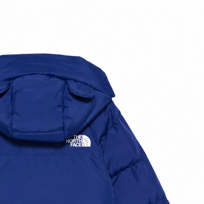 The North Face Baby North Down Fleece-Lined Piumino Neonato con Cappuccio e Fodera in Pile Imbottitura in Piuma 600 Blu 6-24 Mesi NF0A88W2NLV1