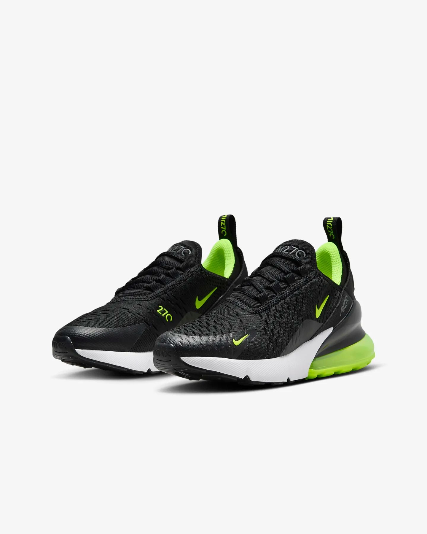 NIKE AIR MAX 270 GS BLACK/VOLT-LIGHTENING-WHITE HJ9204-001