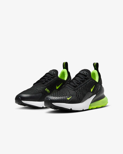 NIKE AIR MAX 270 GS BLACK/VOLT-LIGHTENING-WHITE HJ9204-001