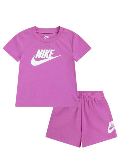 NIKE CLUB TEE & SHORT SET 56L596-AFN