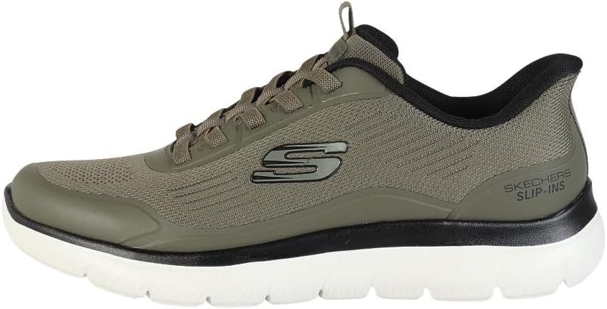 Skechers Summits Leyter Sneakers Uomo Verde Oliva Nero