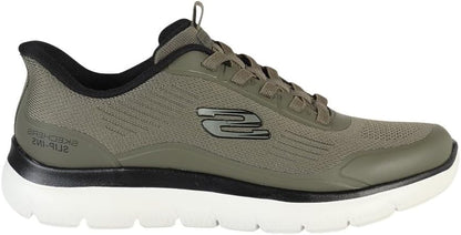 Skechers Summits Leyter Sneakers Uomo Verde Oliva Nero