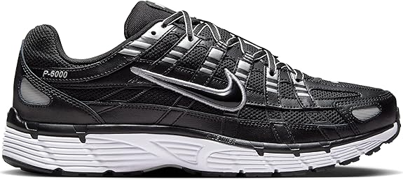NIKE P-6000 BLACK/BLACK-WHITE-MTLC SILVER CD6404-026