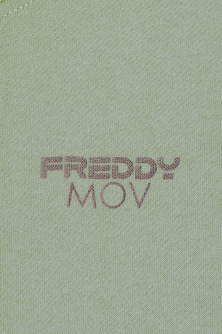 FREDDY FELPA CAPPUCCIO ZIP GREEN+ZEBRAANIMALIERMULTICOLOR S25WMVS6-VAN117