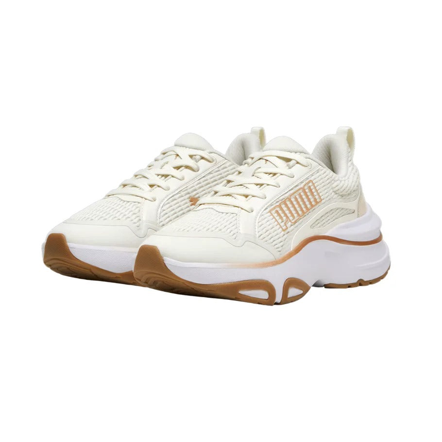 PUMA SOFTRIDE DIVINE WN'S VAPOR GRAY-PUMA GOLD-GUM 310163-03