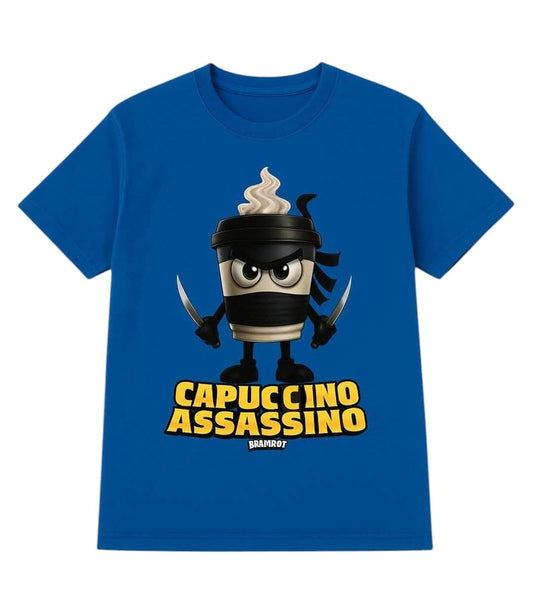 Brainrot T-SHIRT CAPUCHINO ASSASSINO S6IBJBTH003-130