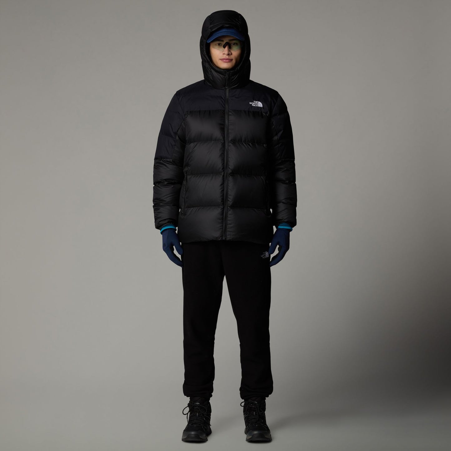 THE NORTH FACE M DIABLO DOWN 2.0 HOODIE TNF BLACK HEATHER/TNF BLK NF0A8992PH51