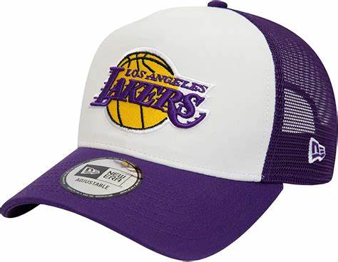 NEW ERA Los Angeles Lakers Trucker A-Frame Team Colour Purple Cap 60348857