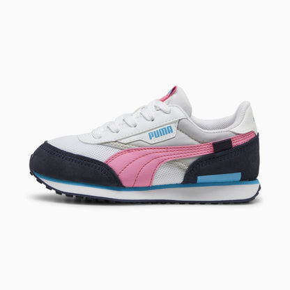 PUMA FUTURE RIDER SPLASH PS WHITE-COOL LIGHT GRAY 381855-20