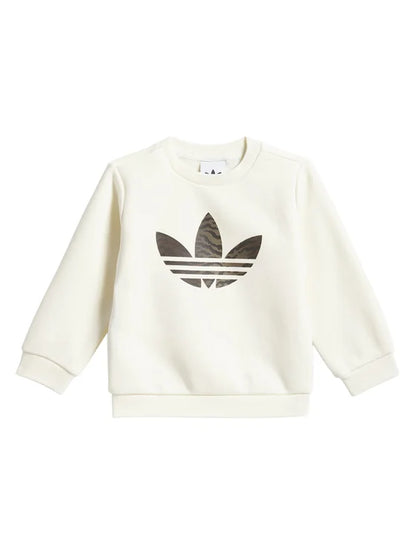 ADIDAS AOR CREW SET CREWHT/NBROWN KD5824