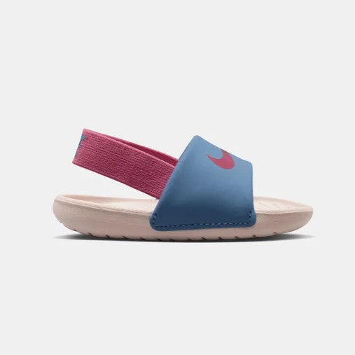 NIKE KAWA SLIDE TD WORK BLUE/PEONY-CHALK FJ8811-401