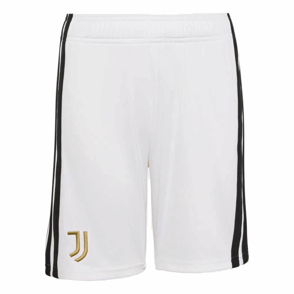 Adidas Short Home Juventus 26/27 Kids – Pantaloncini da calcio bambino unisex bianco in poliestere – KB8820