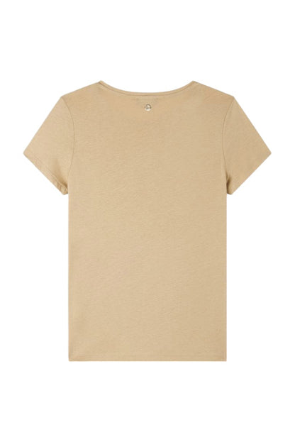 FREDDY T-SHIRT MANICA CORTA IRISH CREAM - ZEBRA ANIMALIER S25WSLT3-Z80AN3