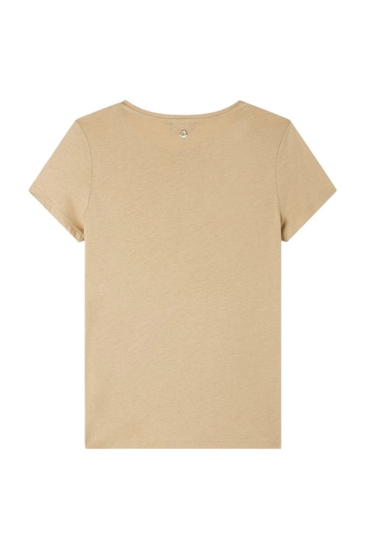 FREDDY T-SHIRT MANICA CORTA IRISH CREAM - ZEBRA ANIMALIER S25WSLT3-Z80AN3