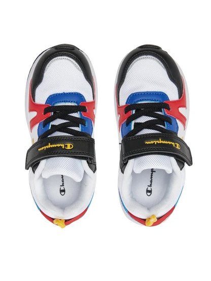 CHAMPION RAMP UP B PS LOW CUT SHOE WHT/NBK/RBL/RED S32673-WW007