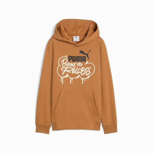 PUMA MID90S HOODIE FL B BROWN 690707-67