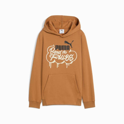 PUMA MID90S HOODIE FL B BROWN 690707-67