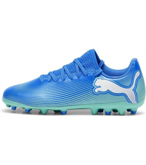 PUMA FUTURE 7 PLAY MG JR HYPERLINK BLUE-MINT-PUMA WHITE 108019-01