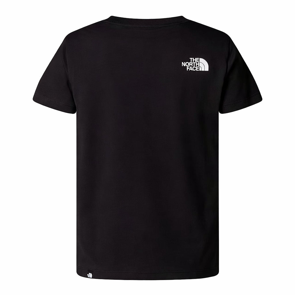 THE NORTH FACE TEEN EASY REGULAR SS TEE TNF BLACK NF0A8EHGJK31