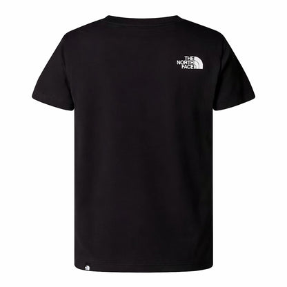 THE NORTH FACE TEEN EASY REGULAR SS TEE TNF BLACK NF0A8EHGJK31