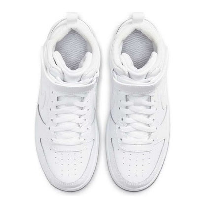 NIKE COURT BOROUGH MID 2 WHITE/WHITE-WHITE CD7782-100