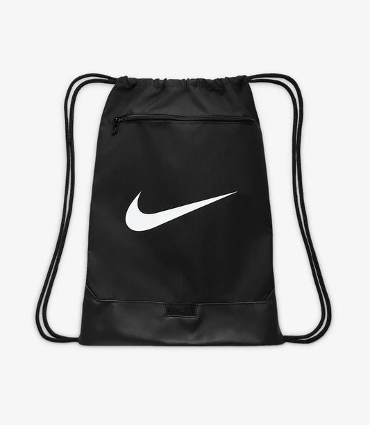 Nike Brasilia 9.5  black/black/white sacca palestra nero/bianco unisex DM3978-010